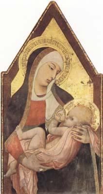 Ambrogio Lorenzetti Nuring Madonna (mk08)